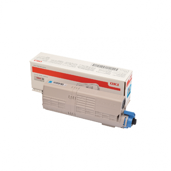 Oki C532 Cyan Original Toner Cartridge - High Capacity(46490607) 